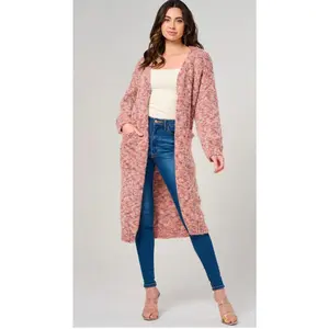 Multi Color Long Cardigan