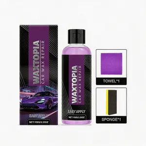 Crunchy Cleaning Products & Cool Stuff For Room | "Car Paint Care Kit" Car Scratch & Stain Remover Gloss Restoring