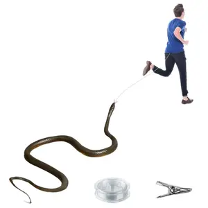 Snake Prank with String Clip, Golf ,Clip on DIY Golf Snake Prank with String and Clip, Snake on a String Prank, DIY Golf Prank Gag Gift