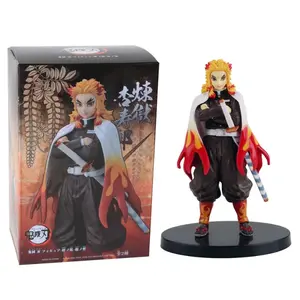 1-6pcs Anime Demon Slayer Kimetsu no Yaiba figure Kamado Tanjirou Action Figure Agatsuma Zenitsu Nezuko Warrior PVC Model Toys