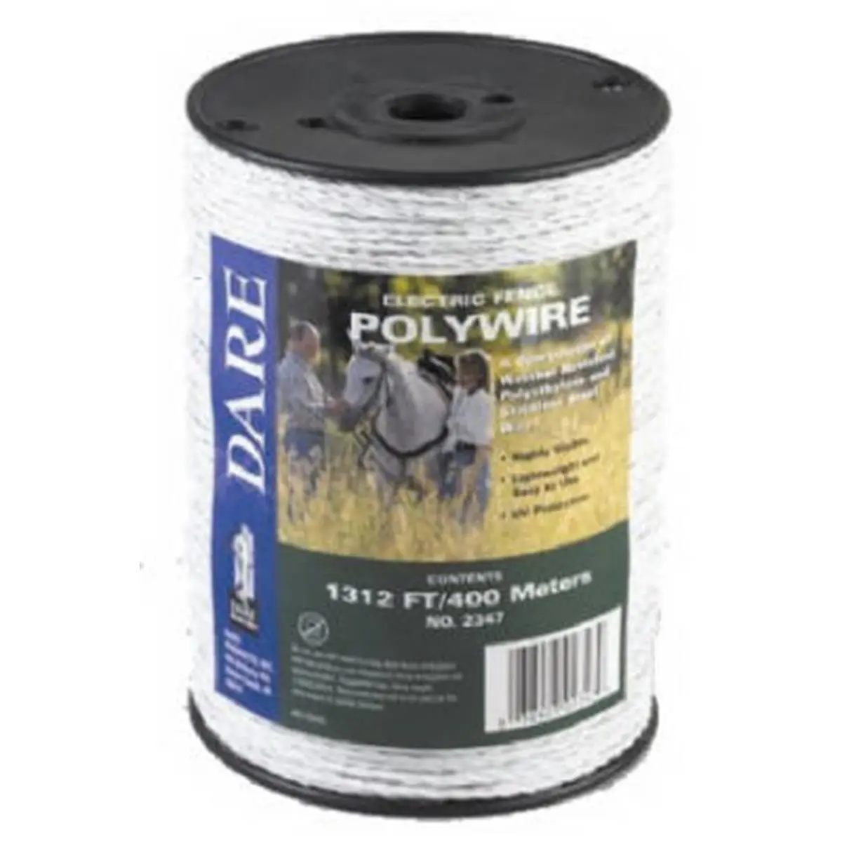 Dare Products 2347 1312 ft. White Poly Wire