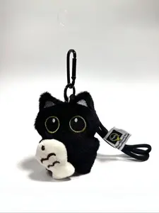 Adorable Cat Series Bag Charm Keychain Pendant, Daily Casual Style Accessory, Fits Airline Tag Wallet Securely, Thoughtful Gift for Bags and Backpacks, Cute Charms For Bags