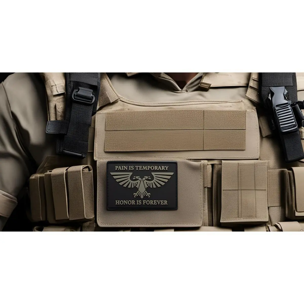Honor is Forever Tactical Patch (3.0 X 2.0-3D-PVC Rubber)