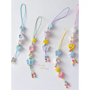 [NEW] Mini Garden Phone Charm – Kawaii Handmade Strap