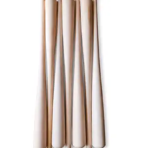 Wooden Baseball Bats for Bat Flag Projects and Crafting 7 Pack Natural Finish Ideal for DIY Crafts Unfinished