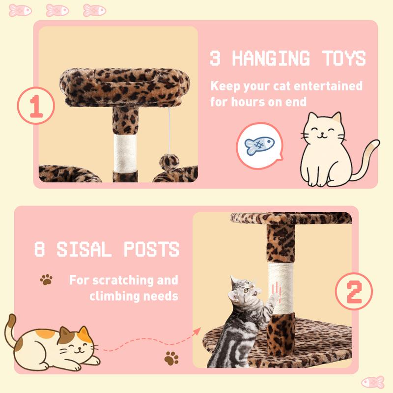 SHA CERLIN 73in Corner Cat Tree for Indoor Cats -Save Space with Multi-Level Perches, Condo, Sisal Scratching Posts#ChristmasGifts#TikTokShopBlackFriday