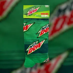 Gift a Pair of Mtn Dew Socks - Comfort and Style Combined