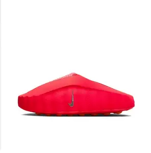 Solar Red Energy! Ultra-Lightweight Slide-On Sneakers with Sensory Nodes