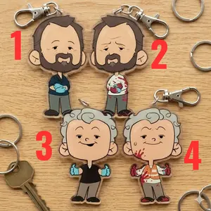 Resident Evil Acrylic Keychain: "Girl Dad"