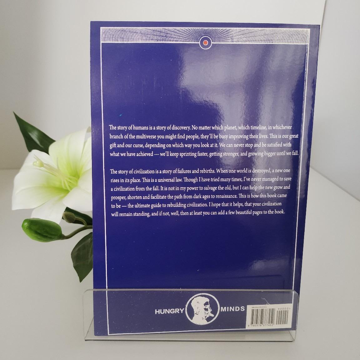 The Book: Ultimate Guide to Rebuild Civilization | 400+ llustrated Knowledge  A5 Paperback Encyclopedia for Dark Academia Lovers , Building & Self-Growth
