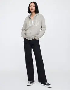 Relaxed Gap Logo Zip Hoodie