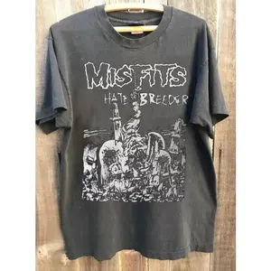 Misfits - Hatebreeders Short Sleeve T-Shirt, Gift For Fan, Unisex Shirt For Him Her