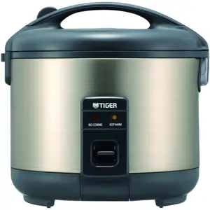 TIGER JNP-S15U URBAN SATIN 8 CUP RICE COOKER AND WARMER