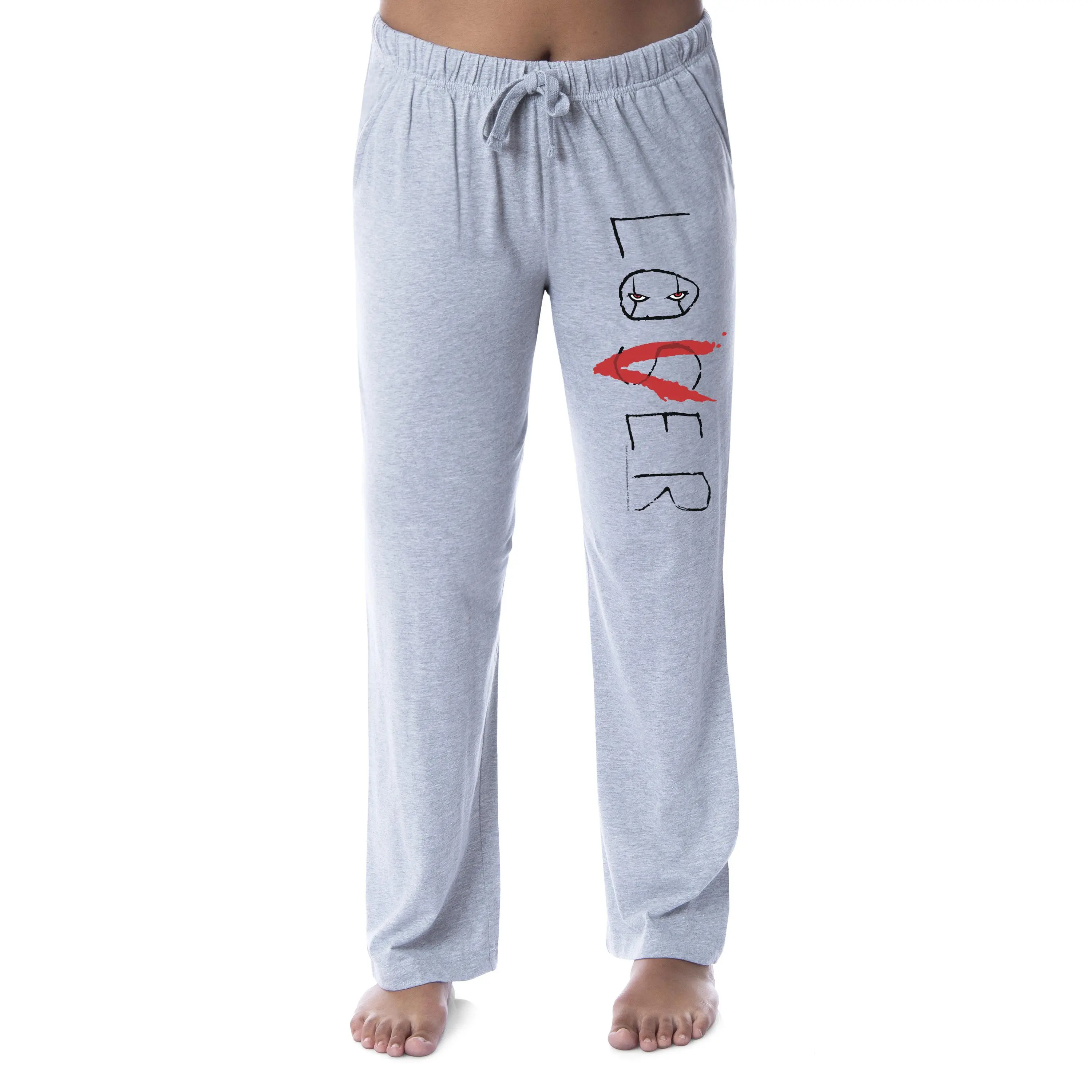 IT The Movie Womens' Loser Club Pennywise Clown Sleep Pajama Pants