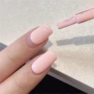Pink Gel Nail Polish, 16ml Soak Off Gel Polish, UV Light Cure for Nail Art DIY Manicure at Home, 3082 Basic Pink