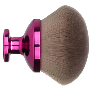 Super Large Body Kabuki Brush For Self Tanner, Leg Makeup, Bronzer Blend, 3.6In Width Round Head Kabuki Self Tanner Brush, With Soft Synthetic Hair Provides More Even Application