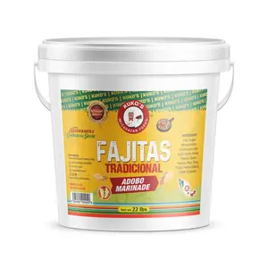 FAJITA ADOBO MARINADE 20lbs bucket cubeta