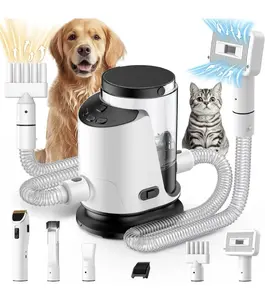 3 in 1 Dog Grooming Kit | Vacuum, Dryer & Clippers | 3L Canister for Large Dogs