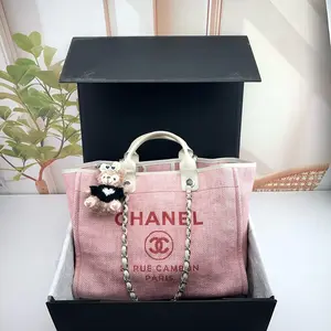 Pre-owned CHANEL Canvas Shoulder Bags 7.8'' R3919 Shoulder Bag C537171319 1231 T1 Chloe