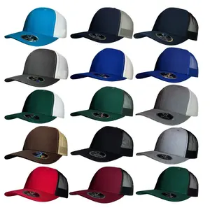 Snapback Trucker Baseball Hats Mesh Back Adjustable Blank Ball Caps for Men Women