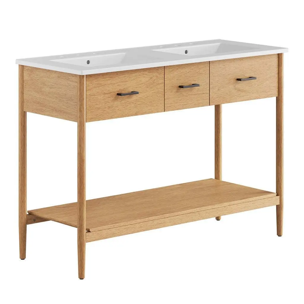 Modway Zaire 48" Double Sink Bathroom Vanity