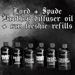 The LORDS + SPADE BROTHERS car freshie + diffuser oil refill | Nightshade Co + Shantel Tessier Collection | Highly Scented