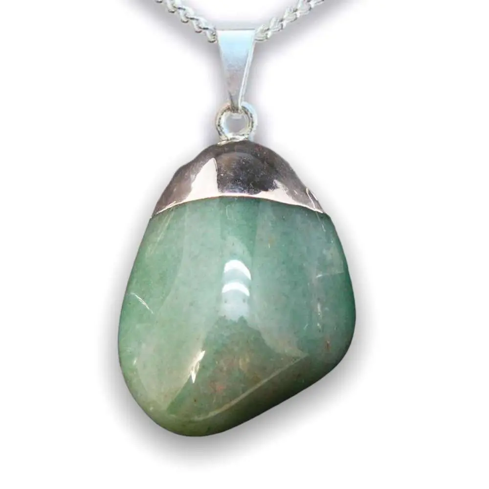 Green Aventurine Stone Necklace Green Aventurine Stone Necklace