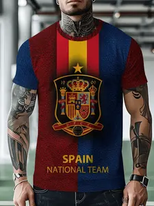 2026 Spain National Team Football Shirt & Comfortable Breathable Sports T-Shirt, Multifunctional Outdoor Training, Casual Wear，Limited-time holiday offers, fast shipping