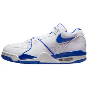 Nike Air Flight 89 Hyper Royal Low-Top Retro Basketball Shoes for Men and Women in White and Blue with Comfort, Versatility, and Slip-Resistance Trending Shoes, House White Official Shoes to Get / Maison Mihara Hoopshoes
