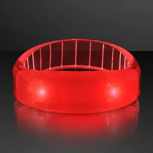 Red Fashion LED Bracelets (Set of 12)