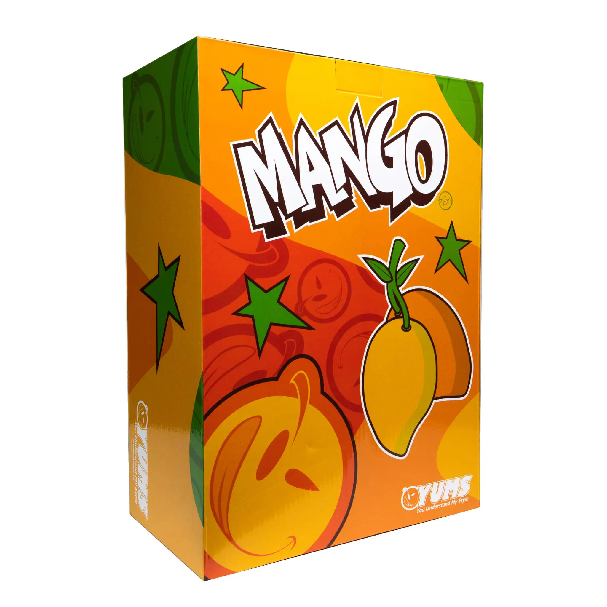 YUMS Mango Sneakers - Red, Orange, and Yellow Suede Streetwear