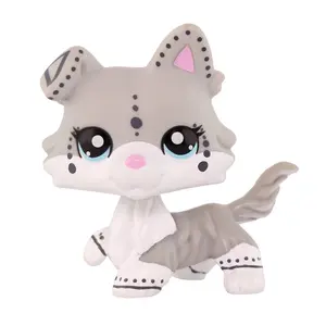 DIY Speckle Collie Mini Pet Figure Painting Kit - Customizable, Educational Craft Toy for Kids, Doll Making Specialty DIY Supply