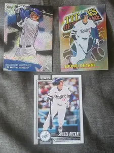 Topps 2026 75th anniversary series 1, 3 Shohei Ohtani cards 2026 series 1. 1 stars of mlb, 1 titans of the game, 1 base card,