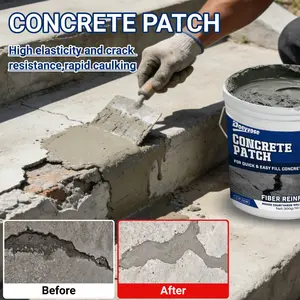 Fast-Drying Waterproof Cement Repair Paste, Multi-Purpose RV Cement Patching Agent, High Elasticity Anti-Crack, Floor Crack Filling