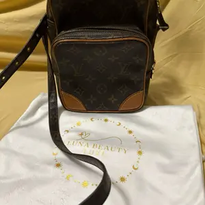 Pre-owned Louis Vuitton canvas Crossbody Bags Preloved Amazone Monogram Crossbody Bag