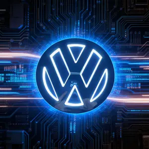 5D LED Backlit Emblem Light for Volkswagen – Glow Logo Badge Compatible with Jetta Tiguan Passat Golf Atlas| IP67 Waterproof, Plug & Play Install, Car Exterior Night Lighting Accessory, White/Blue/red