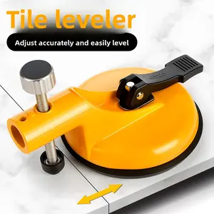3D Tile Spacer Leveling System 500Pcs Professional Tile Leveler for Large Format Tiles Marble Granite Background Wall Installation with Locking Clip Adjustable Vacuum Lift Suction Cup Car Dent Puller Kit Silicone Stainless Steel Grout Tool Set