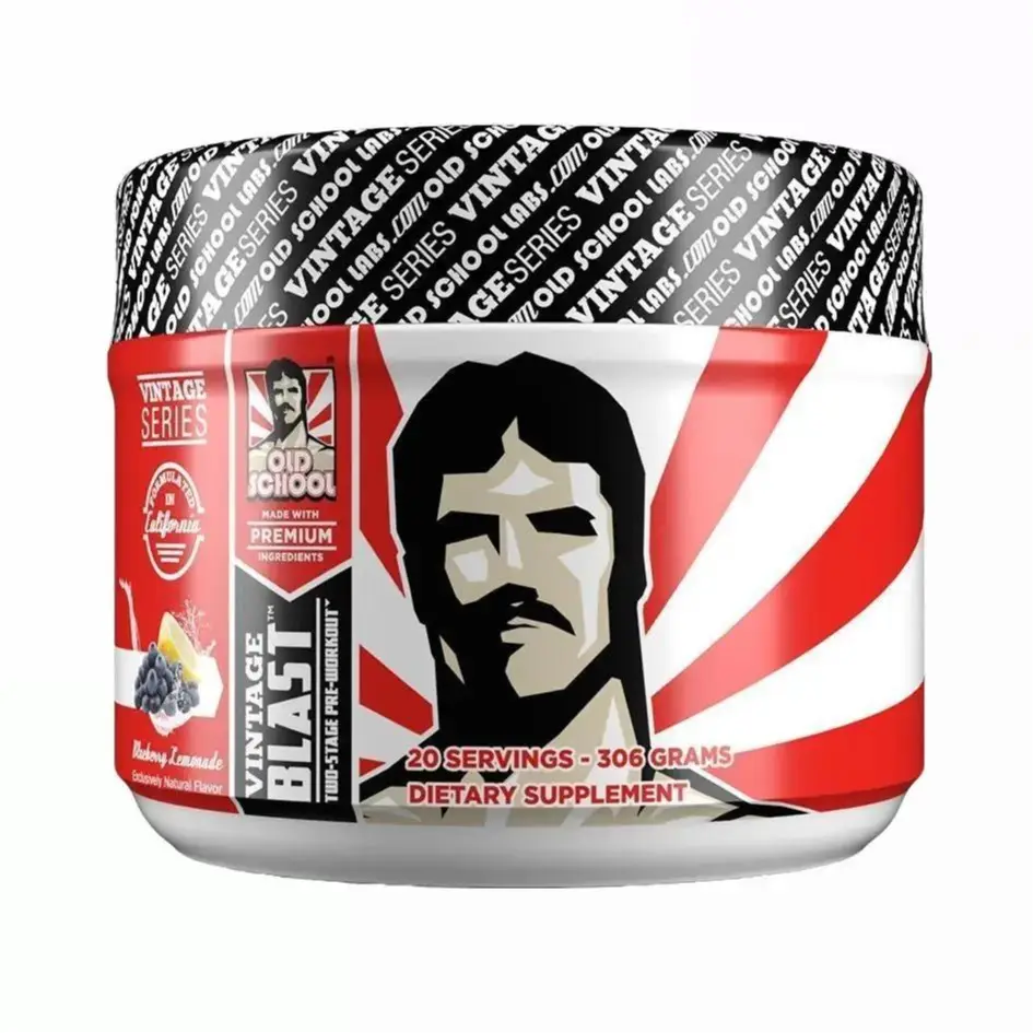 Old School Labs Vintage Blast Preworkout - Dietary Fitness Supplement Healthcare Edible Amino Acid Optimum