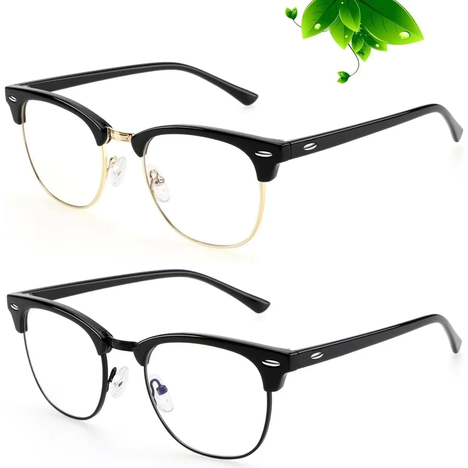 Glossy Black/Golden + Glossy Black/Black