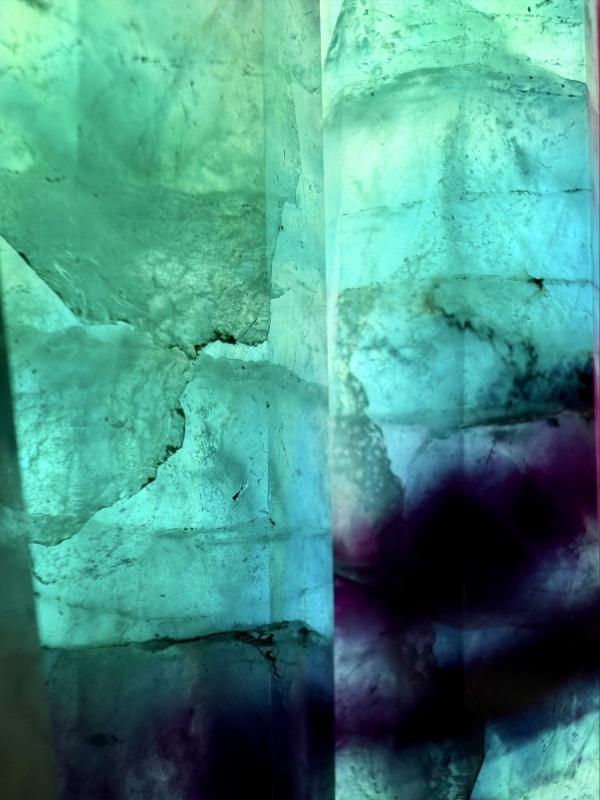 Natural Rainbow Fluorite Tower Intuitively Chosen 2.75" to 3.5" Energy Healing and Crystal Enthusiasts Decoration Home Ornament purple crystals for sale