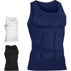 Men, 2025 New Shaperluv Tank 2.0 Mens, Shaper Luv Tank for Men Big and Tall, Male Compression Shirt Sleeveless Gym Tops Solid Color Vest