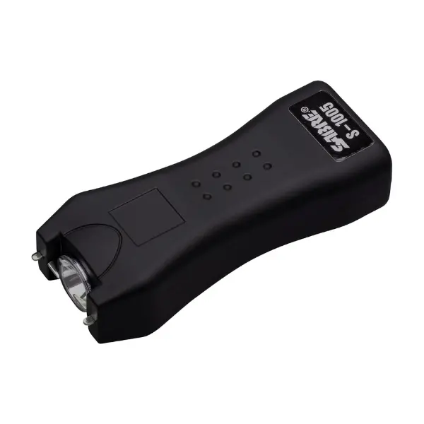 Sabre Rechargeable LED Flashlight, Compact Heavy Duty Design, Black, Built-In LED Light, Ergonomic Grip, Portable Everyday Lighting