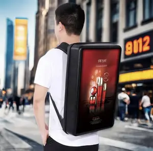 MEYE SE 22 High Brightness Waterproof Digital Touch Screen LCD Backpack, High Quality Display, Ideal for Everyday Use