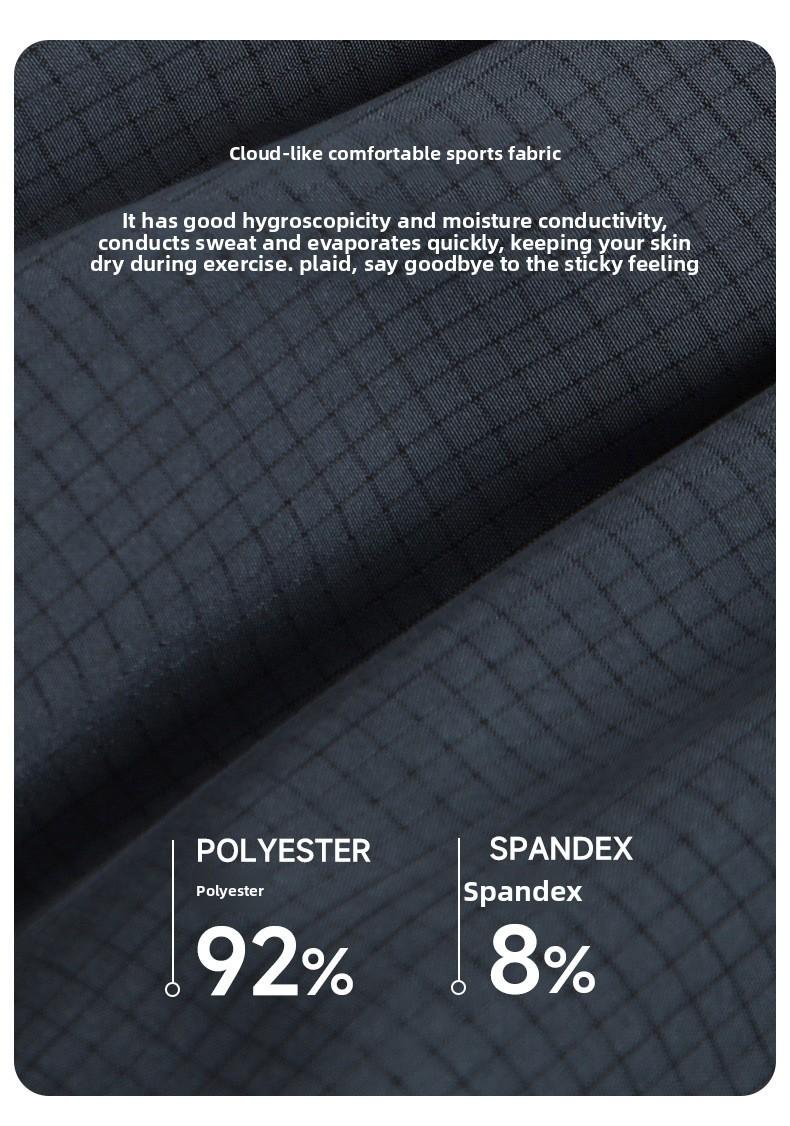 2026 New Fake Two-Piece Men's Fitness Shorts, Quick-Dry Anti-Embarrassment Swim Trunks for Beach & Running