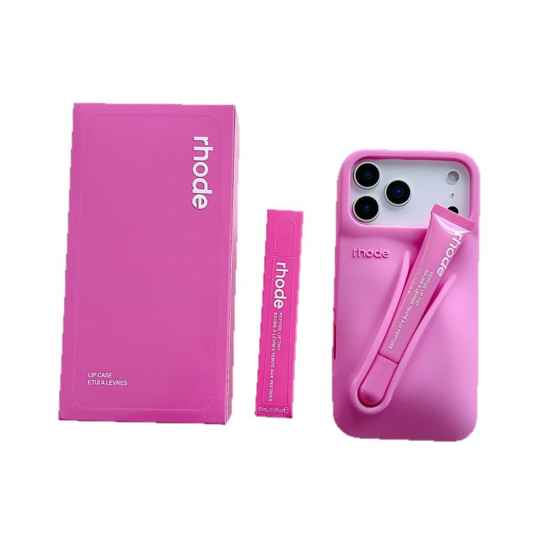 Phone Case + Lip Gloss Rhode Lip for iPhone 11 - 17 Shockproof design, smooth lipstick application | Fashionable protective nutrients, convenient for daily use Rhode Lip Tint Silicone Phone Case + Lip Gloss Rhode Lip for iPhone 11 - 17 Shockproof design, Phone Case + Lip Gloss Rhode Lip for iPhone 11 - 17 Shockproof design, smooth lipstick application | Fashionable protective nutrients, convenient for daily use Rhode Lip Tint Silicone Phone Case + Lip Gloss Rhode Lip for iPhone 11 - 17 Shockproof design,