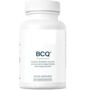 Vegan Boswellia, Bromelain, Curcumin & Quercetin Supplement | Joint Support Supplement | Supports Sinus & Digestive Health | Gluten, Dairy, Soy Free | 60 Capsules