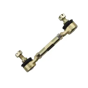 Adjustable 10mm Tie Rod Steering End Ball Joint 3/8" - 147mm-187mm(5.78Inch- 7.36Inch) - for 70cc 90cc 110cc ATV Quad Go Kart Golf Cart Beach Cart Taotao Kazuma Little Dinosaur