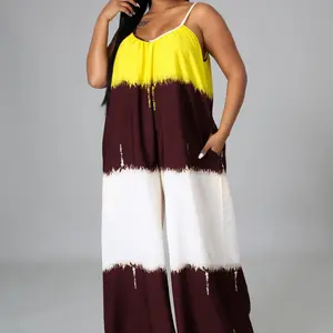 Wide leg jumpsuit