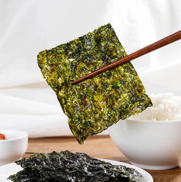 Master Hee's Korean Traditional Korean Roasted Seaweed Snack – Crispy salty Seasoned Laver Sheets, 3 Packs