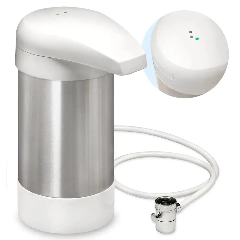 Countertop Water Filter System with Smart Monitor C7500 - 1,000 Gal Capacity, Durable for Dorm Rooms & Apartments